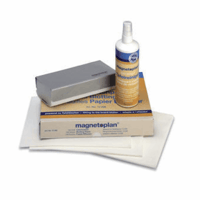 Reinigingsset, voor whiteboard, wisser, wispapier, bordreiniger