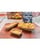 FSC® kraft/PLA coated snackbakje 180x35x35mm A16