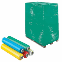 Handmatige wikkelfolie 50cm x 270m 23my Groen