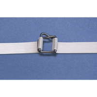 Metalen klemmen gefosfateerd voor bandbreedte 13 mm, VE = 1000 stuks