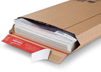Colompac verzendenvelop C4 CP015.04 340x235x35mm opening lange zijde.Verpakt per 5 x 20 stuks