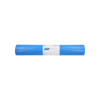 Afvalzak Hynex 80x110cm LDPE recycled T60 130L blauw rol à 20 stuks