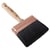 Copenhagen Pro CLASSIC Blokwitter, maat, Zwart Chinees varkenshaar mix, houten steel