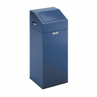 Afvalbak voor kringloopmateriaal inhoud 45 l (Kleur: Gentiaanblauw)