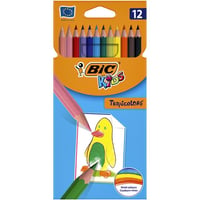 Kleurpotloden Bic Kids Tropicolors blister à 12 stuks