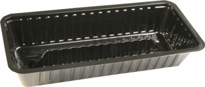 A-bakje Type A16 Dubbel 203x95x35 PS Zwart Inhoud 450CC. Doosinhoud 1000 St.