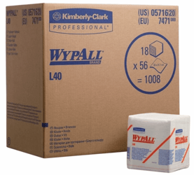 KIMTECH Wypall L40 Poetsdoeken gevouwen artikel afbeelding