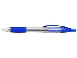 IKON K5 Retract Balpen, 0,7 mm, Blauw (pak 10 stuks)