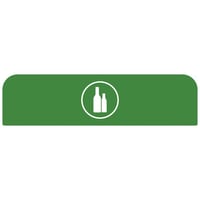 Informatiebord Configure™ voor bakken van 125 liter groen