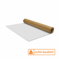 WSH stucloper 130cm breed x 190-230 grams, 2 zijdig PE gecoat.