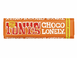 Chocolade Tony's Chocolonely karamel zeezout reep 47gr