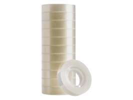 Plakband Quantore 12mmx33m transparant