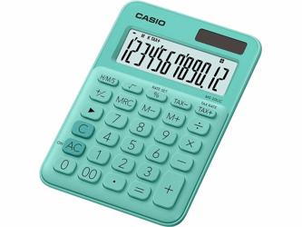 Rekenmachine Casio MS-20UC-GN artikel afbeelding