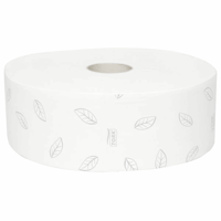 Jumbo - toiletpapier, industriële rol Advanced tissue, 2-laags, wit, VE = 6 rollen