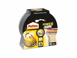 Plakband Pattex Power Tape 50mmx25m grijs