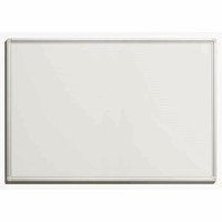 Whiteboard Economy plaatstaal, geëmailleerd (Bordhoogte: 600 mm; Breedte: 900 mm; Gewicht: 5,9 kg; Hoogte: 600 mm)