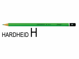 Potlood Bic Criterium 550 zeshoekig H