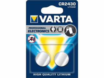 Knoopcel batterij Varta CR2430 artikel afbeelding