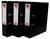 Ordner Quantore A4 80mm PP zwart