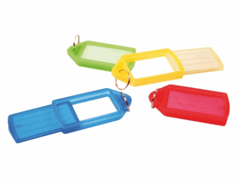 Sleutellabel Pavo met schuifelement assorti 15 stuks