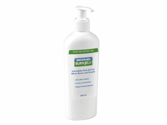 Water-Jel Burn Jel, Pompfles, 240 ml artikel afbeelding