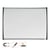Whiteboard Nobo 58.5x43cm gewelfd