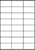Etiket Avery Zweckform 3490 70x36mm wit 600stuks