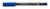 Viltstift Staedtler Lumocolor 313 permanent S blauw