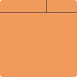 Post-its l x b = 75x75 mm, VE = 10 stuks oranje