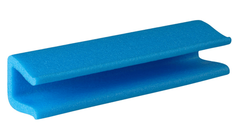 Nomapack U-Tulip Schuimprofiel Long Legs, 30-40/70, Blauw, 2 meter (Doos 50 stuks)