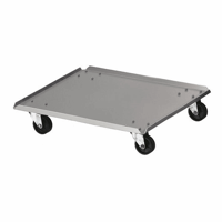 Onderwagen, voor afvalbak aluminium