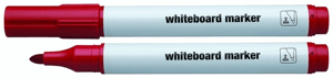 Staples Whiteboard/flipovermarker Remarx 1,5 - 3 mm, rood (pak 10 stuks)