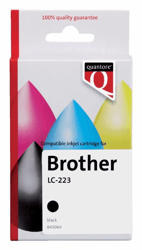 Inkcartridge Quantore Brother LC-223 zwart artikel afbeelding