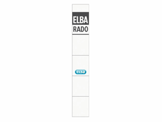 RUGETIKET ELBA RADO 24X159MM WIT artikel afbeelding