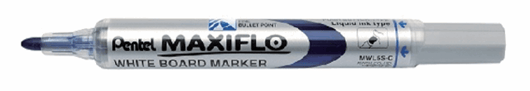 VILTSTIFT PENTEL MWL5 WHITEBOARD MAXIFLO 1MM BLAUW artikel afbeelding
