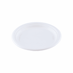 Suikerriet bord 18cm Ø, kleur wit artikel afbeelding