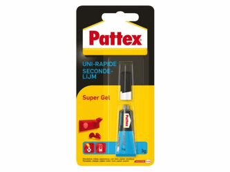 SECONDELIJM PATTEX SUPER GEL 3GR  artikel afbeelding
