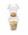PLA dessert cup 250ml/96mm Ø