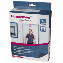 PrimaCover Zipper-Door A - 150my, afmeting 250cm x 120cm, kleur bordeaux artikel afbeelding