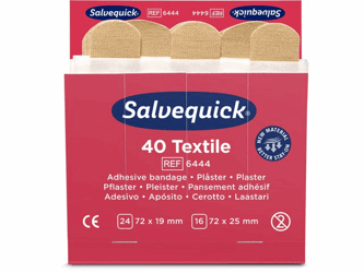 Pleister Salvequick textiel/ds 6x 40 artikel afbeelding