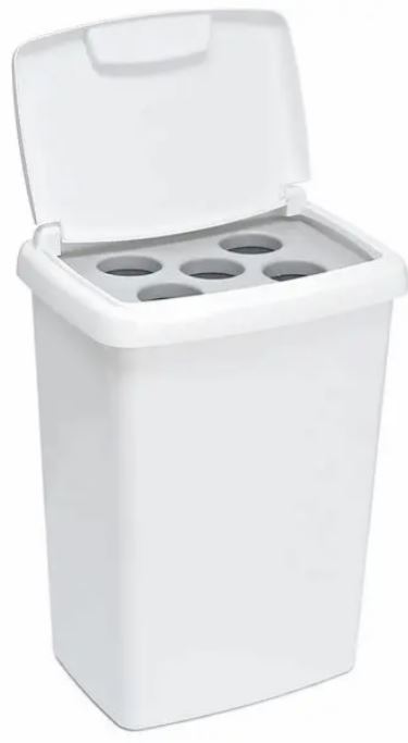 Recyclingunit voor plastic- of kartonbekers