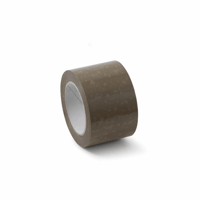 Zelfklevend plakband PVC - extra sterk bandbreedte 75 mm, bruin, VE = 24 rollen