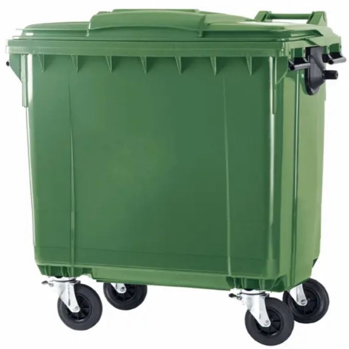 Afvalcontainer groen