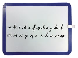Whiteboard Desq 21x28cm tweezijdig magnetisch