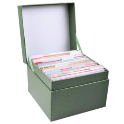 Wenskaartenbox Paperclip met inhoud artikel afbeelding