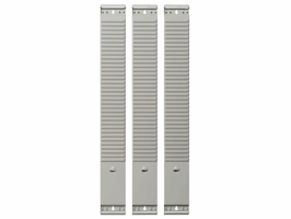 Planbordelement Djois formaat 3 77mm 35 sleuven 3 st. Grijs
