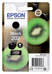 INKCARTRIDGE EPSON 202 T02E14 ZWART artikel afbeelding