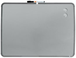 Whiteboard Nobo Slim Line 43x58cm zilver