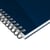 Adresboek Oxford Office Essentials A5 72vel dubbelspiraal assorti