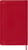 Notitieboek Moleskine L 130x210mm lijn scarlet red